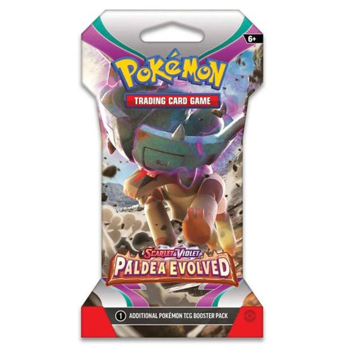 POKEMON TCG Scarlet & Violet Paldea Evolved Hang-sell Single Blister Pack