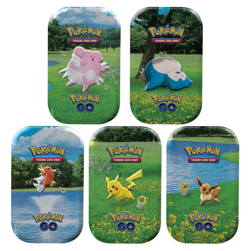 Pokemon GO Mini Tins (Set of 5) POKEMON TCG