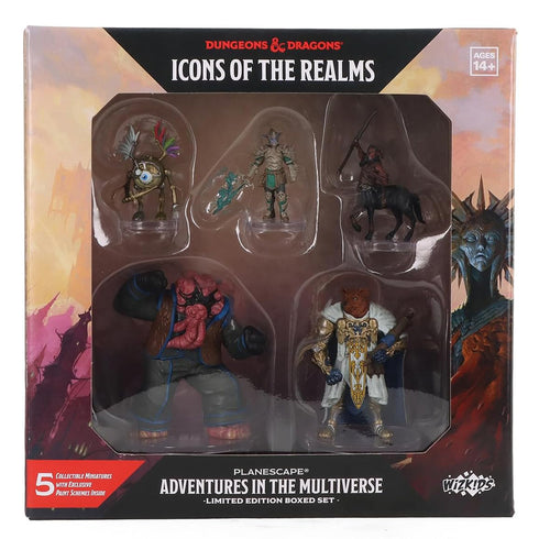D&D Icons of the Realms Planescape: Adventures in the Multiverse - Limited Edition Boxed Set