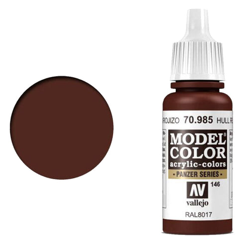 Vallejo Model Colour - Hull Red 17 ml