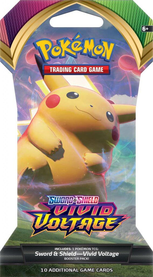Pokemon TCG Sword and Shield 4 Vivid Voltage Booster Blister