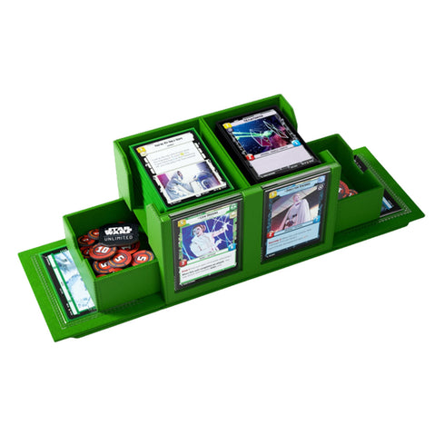 Gamegenic Star Wars Unlimited Double Deck Pod - Green