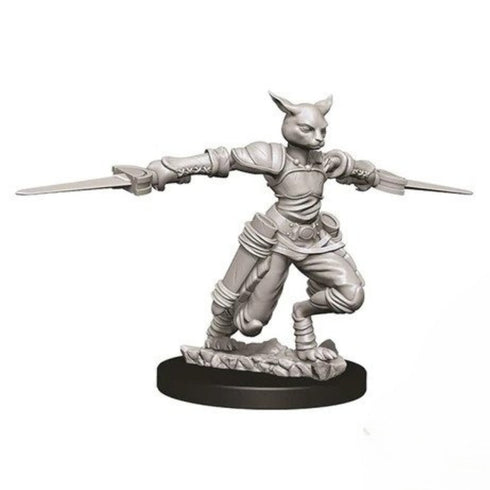 D&D Nolzurs Marvelous Unpainted Miniatures Female Tabaxi Rogue