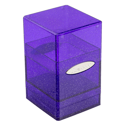 ULTRA PRO Deck Box Satin Tower Glitter - Purple