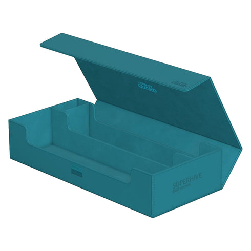 Ultimate Guard Superhive 550+ XenoSkin Monocolor Petrol Deck Box