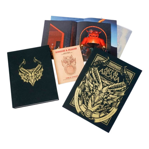 Dungeons & Dragons D&D Art and Arcana Special Edition Boxed Book and Ephemera Set