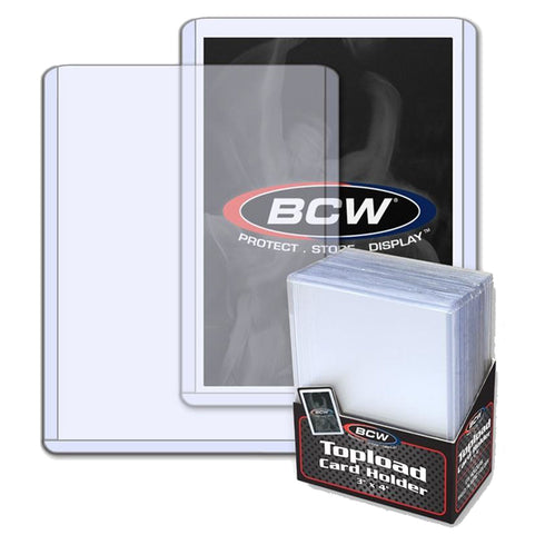 BCW Topload Card Holder Standard 3" x 4"