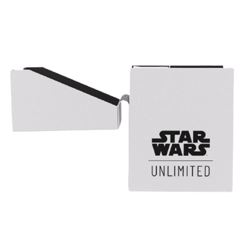 Gamegenic Star Wars Unlimited Soft Crate Deck Box - White/Black