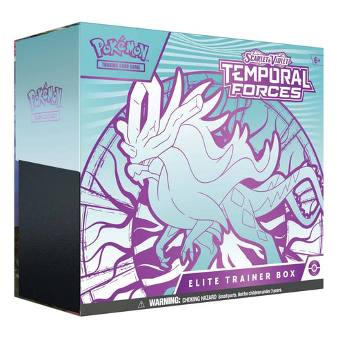 Scarlet & Violet Temporal Forces Elite Trainer Boxes (Pair) POKEMON TCG
