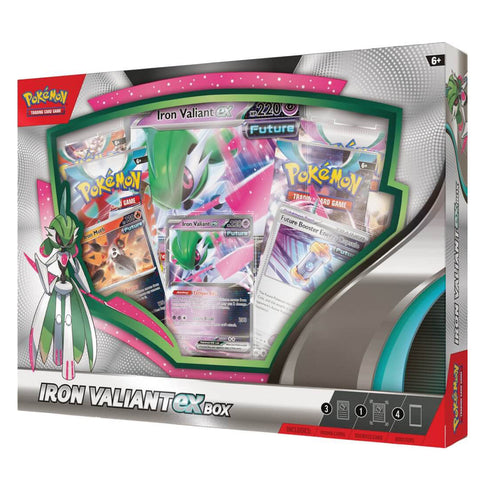 Roaring Moon/ Iron Valiant ex Boxes (Pair) POKEMON TCG