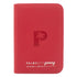 Collector's Series 4 Pocket Zip Trading Card Binder - RED