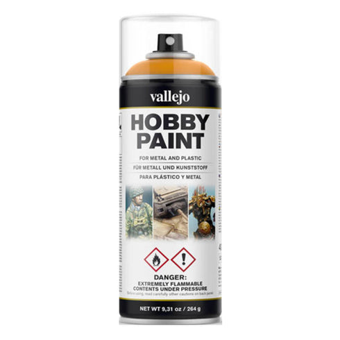 Vallejo Sun Yellow Aerosol Spray Paint 400ml (28.018)