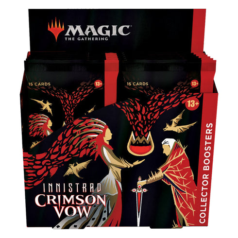 Magic Innistrad Crimson Vow Collector Booster Box MTG