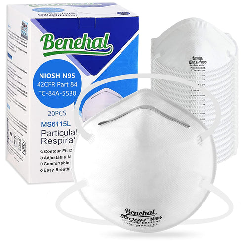 NIOSH N95 Disposable Particulate Respirator 20PC/Box AS/NZS approved dust Mask