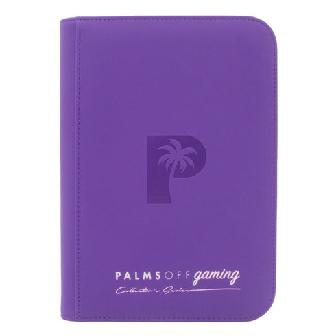 Collector's Series 4 Pocket Zip Trading Card Binder - PURPLE