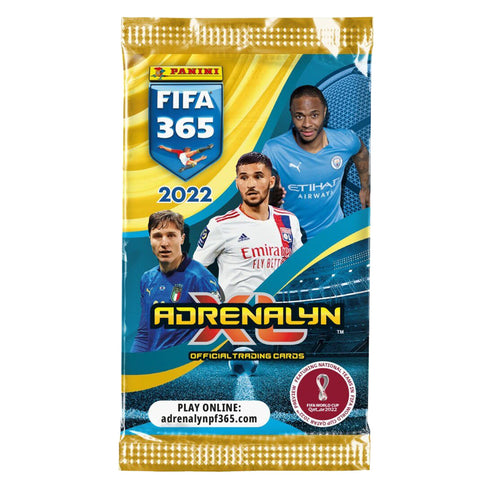 PANINI Adrenalyn FIFA 365 2022 Soccer Cards Display