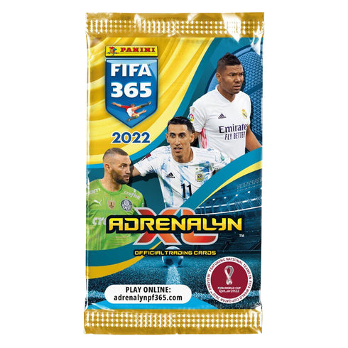 PANINI Adrenalyn FIFA 365 2022 Soccer Cards Display