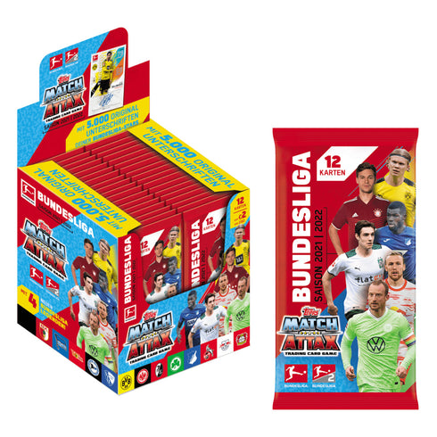 MATCH ATTAX Bundesliga 2021/2022 Trading Card Display