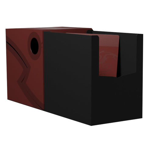 Dragon Shield Revised Double Shell - Blood Red/Black Deck Box