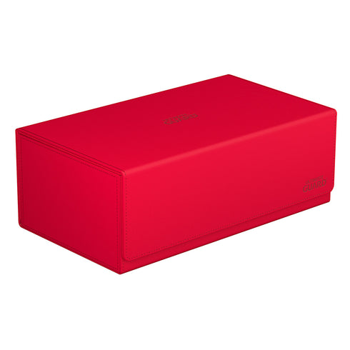 Ultimate Guard Arkhive Flip Case 800+ Standard Size XenoSkin Monocolour Red Deck Box
