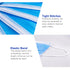 50 pcs Disposable Face Mask Protective 3 Layer Respirator Meltblown