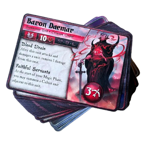 Summoner Wars Second Edition Crimson Order Faction Deck