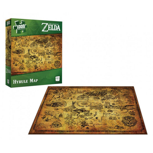 The OP The Legend of Zelda Hyrule Map Puzzle 1000 pieces