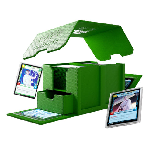 Gamegenic Star Wars Unlimited Double Deck Pod - Green