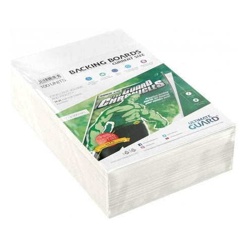 Ultimate Guard Comic Backing Boards Current Size 100ct