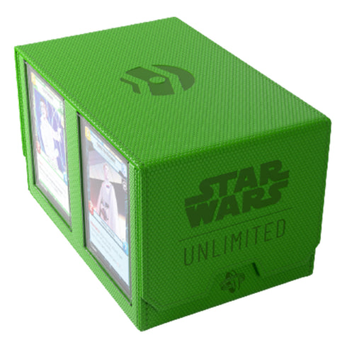 Gamegenic Star Wars Unlimited Double Deck Pod - Green