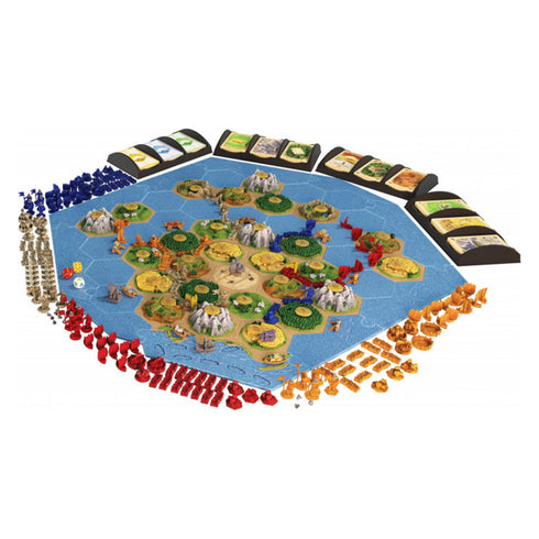 Catan 3D Edition Seafarers and Cities and Knights Expansion