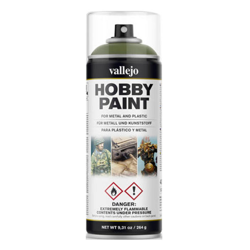 Vallejo Goblin Green Aerosol Spray Paint 400ml (28.027)