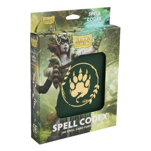 Dragon Shield Roleplaying Spell Codex Forest Green