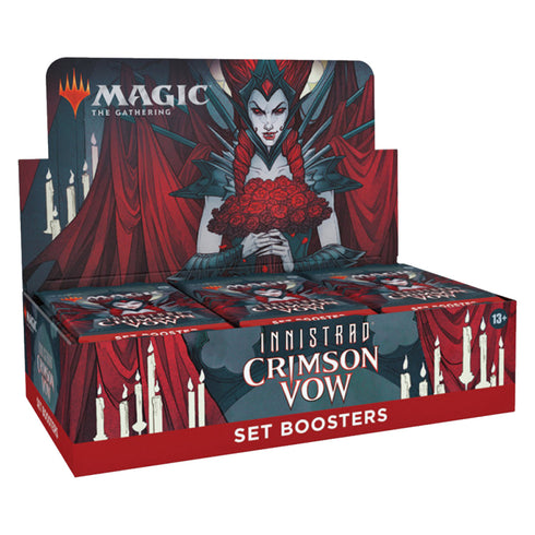 Magic Innistrad Crimson Vow Set Booster Box MTG