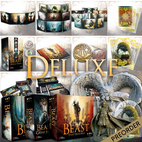 Kickstarter Beast, Shattered Isles & The Great Hunt Deluxe (with Sundrop Miniatures)