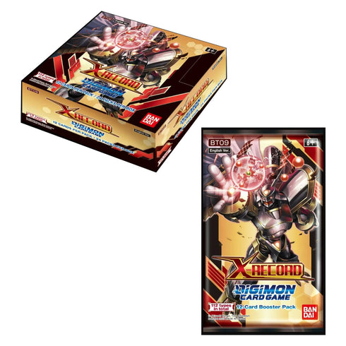 Series 09 X Record BT09 Booster Box Digimon Card Game