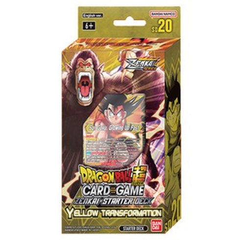 Dragon Ball Super Zenkai Series Yellow Transformation Starter Deck 20 SD20