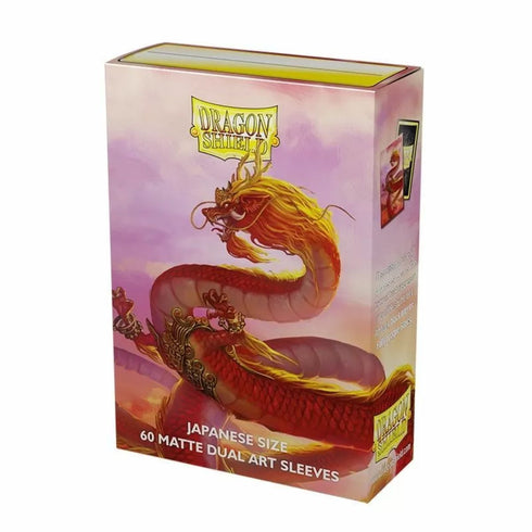Dragon Shield Japanese MATTE Dual Art Chinese New Year: Year of the Wood Dragon 2024 Sleeves