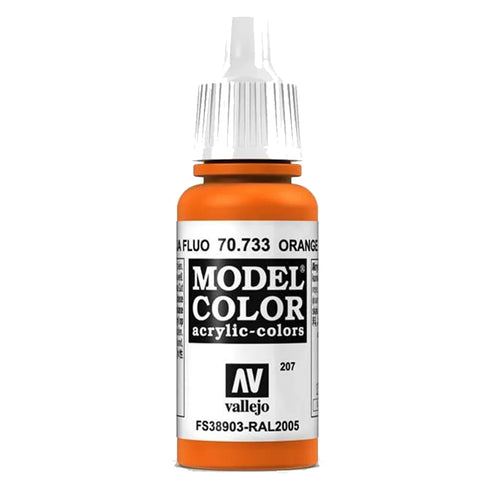Vallejo Model Colour - Fluorescent Orange 17 ml