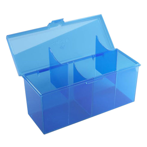 Gamegenic Fourtress Holds 320 Sleeves Deck Box Blue
