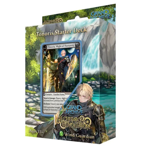 Grand Archive TCG Alchemical Revolution Starter Decks (Set of 3)