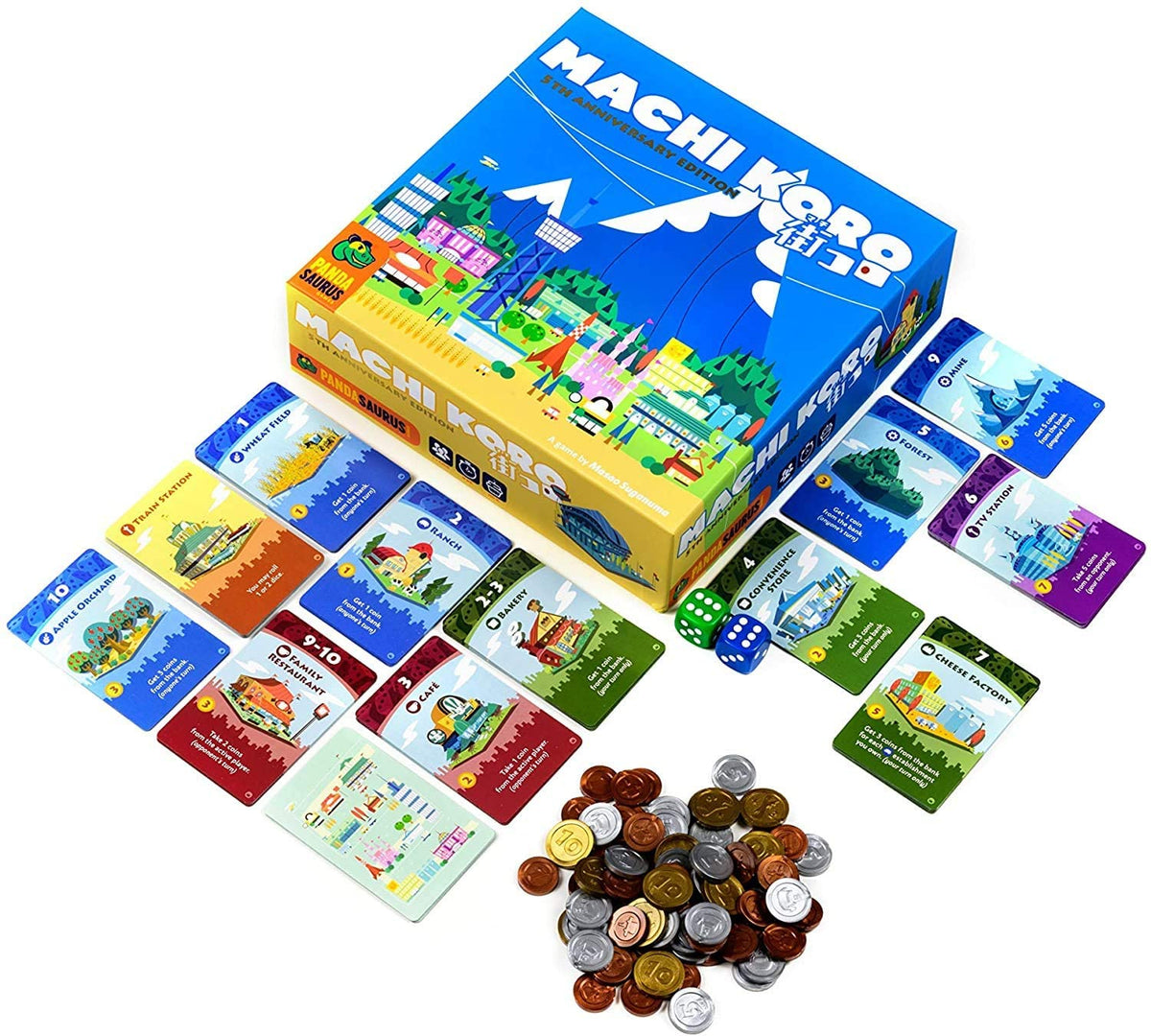 Machi Koro 5th Anniversary Gameology