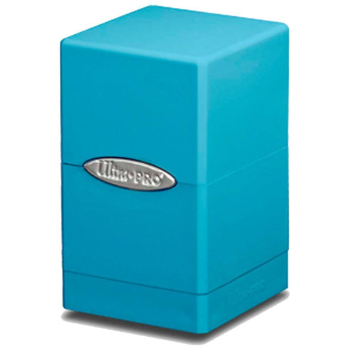 ULTRA PRO - Satin Tower - Light Blue Deck Box Card Storage