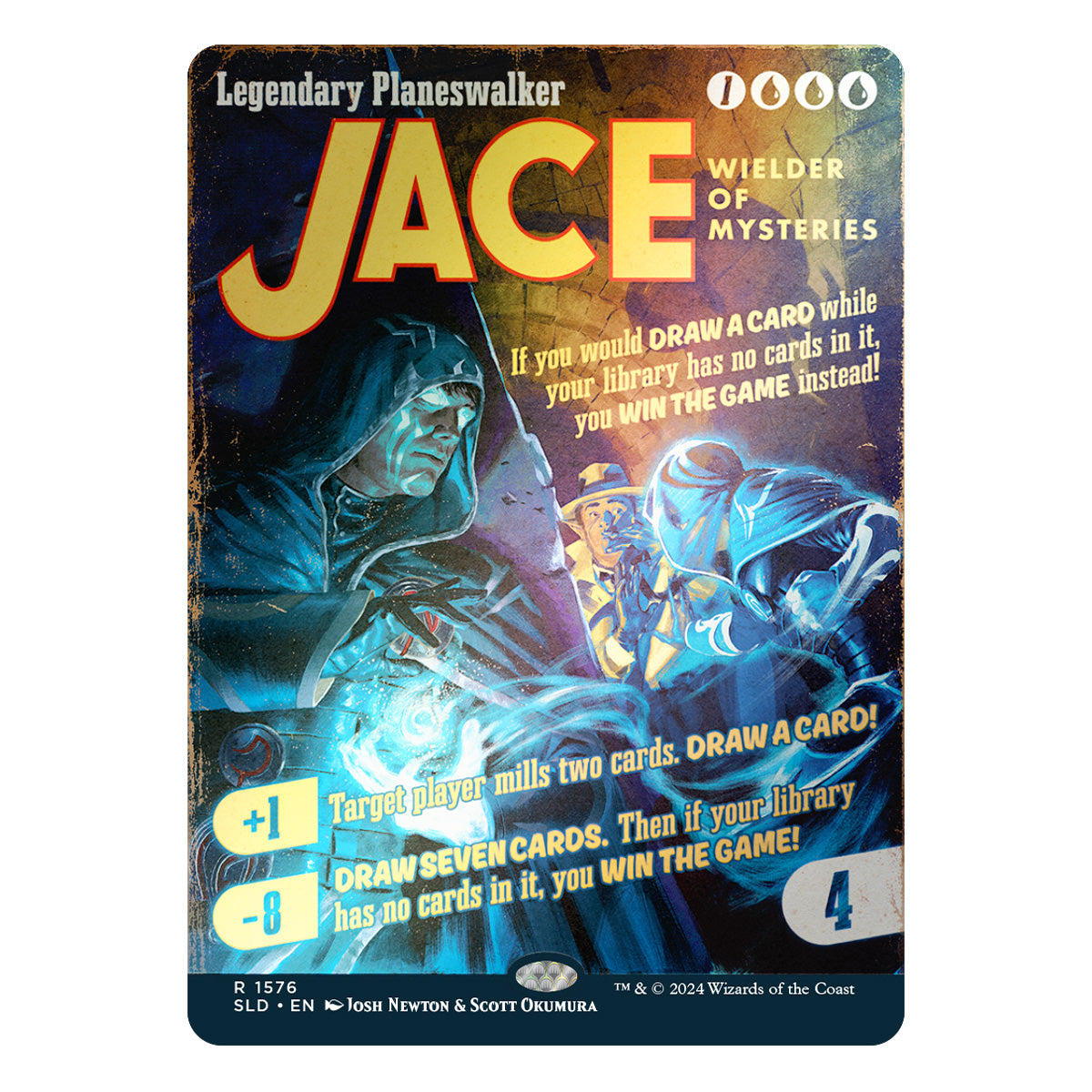 Secret Lair Winter Superdrop 2024 HardBoiled Thrillers Foil Edition Gameology