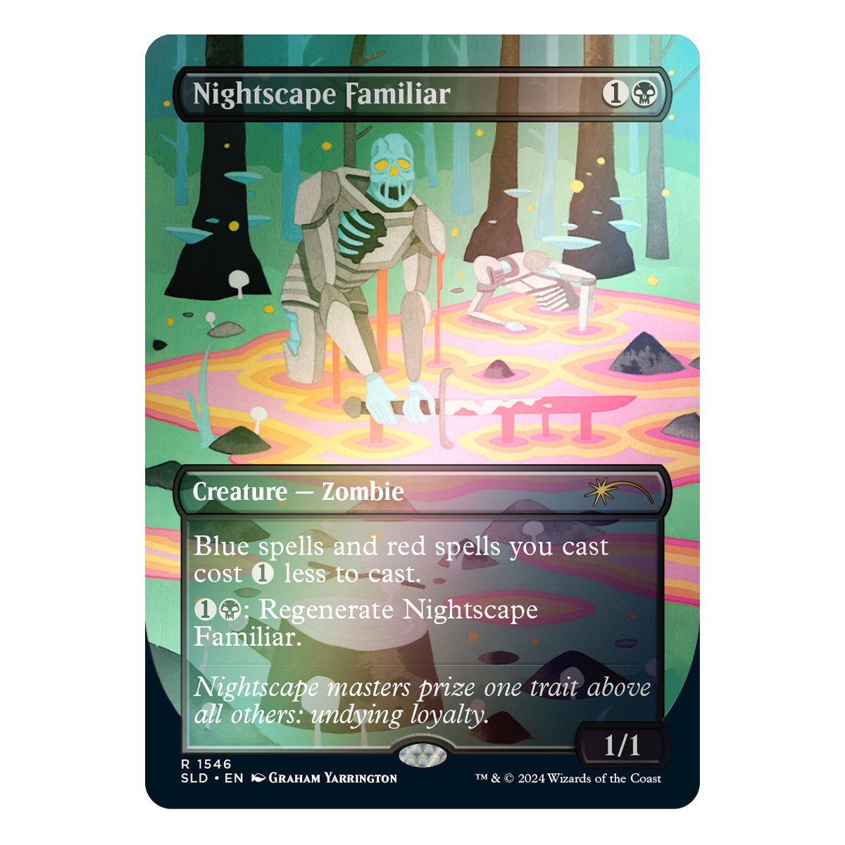 Secret Lair Winter Superdrop 2024 Prismatic Nightmares Foil Edition Gameology product