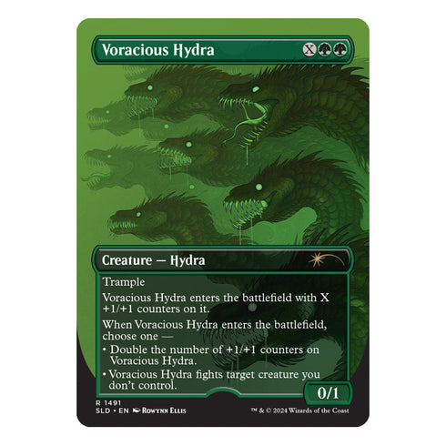 Secret Lair Winter Superdrop 2024 The Beauty of the Beasts Non-Foil Edition