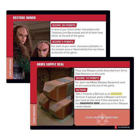 Star Trek Away Missions House of Duras Klingon Expansion