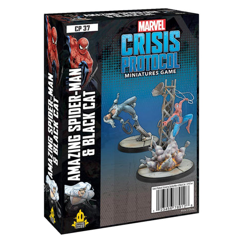 Marvel Crisis Protocol Amazing Spider Man and Black Cat