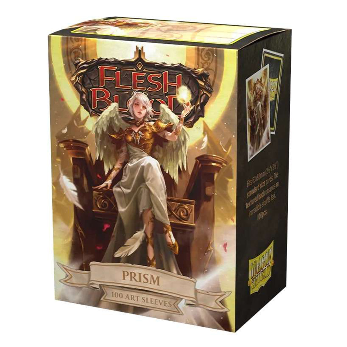 Dragon Shield Sleeves - 100ct Box Brushed Art - Flesh and Blood Prism Advent of Thrones main image 0