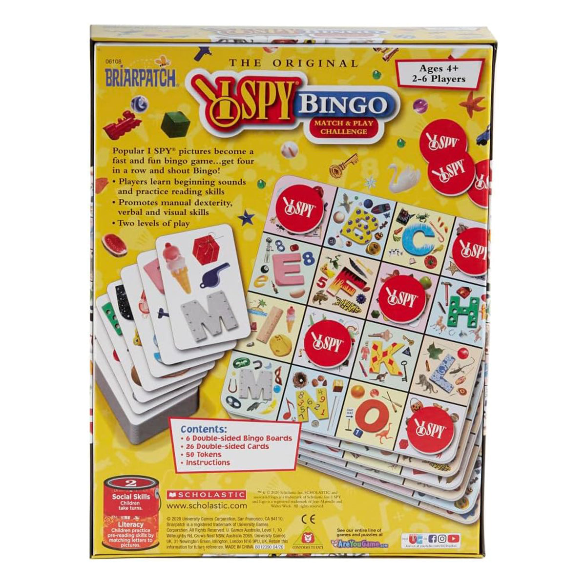 I Spy Bingo Game Gameology product
